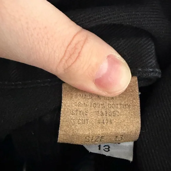 LEI Women's High Waist Black Shorts - Picture 2 of 6